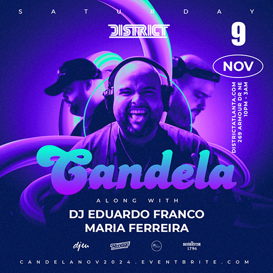 Candela • Saturday, November 9th