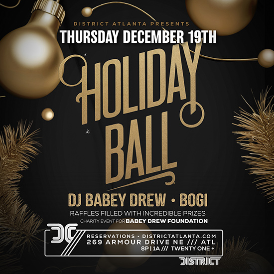 District Inaugural Holiday Ball • Thursday, December 19th