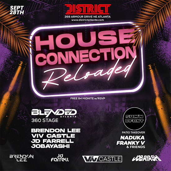 House Connection: Reloaded • Saturday, September 28th